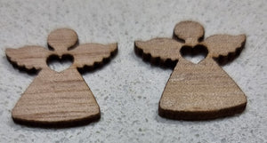 XMAS CHARM - WOODEN ANGEL
