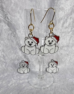 XMAS CHARM - ENAMEL ANIMAL