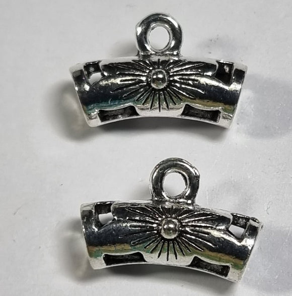 BAIL HANGER - ANTIQUE SILVER - 16X5MM