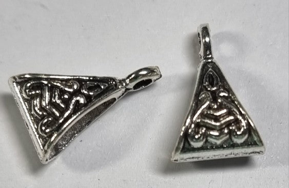 BAIL HANGER - ANTIQUE SILVER - 14X8MM