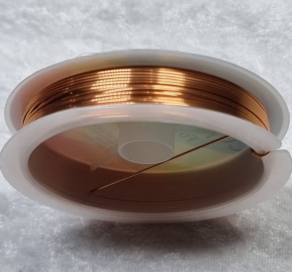 WIRE - COPPER - 22G (0.6MM) RAW COPPER