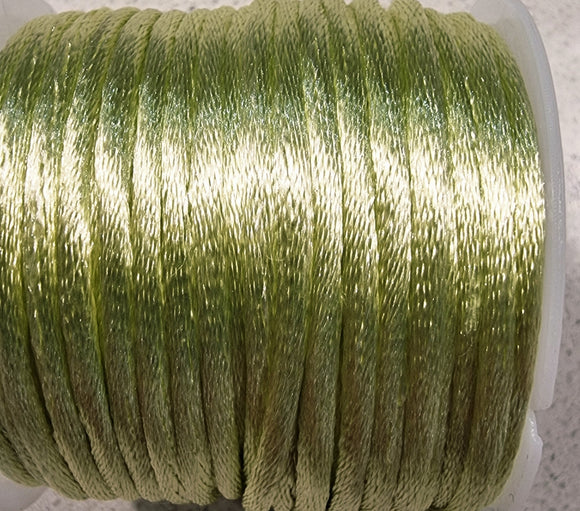 CORD - NYLON  - 2MM PALE YELLOW