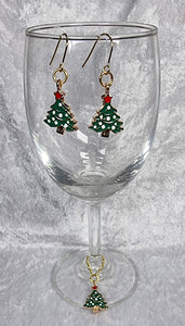 XMAS CHARM - ENAMEL XMAS TREE