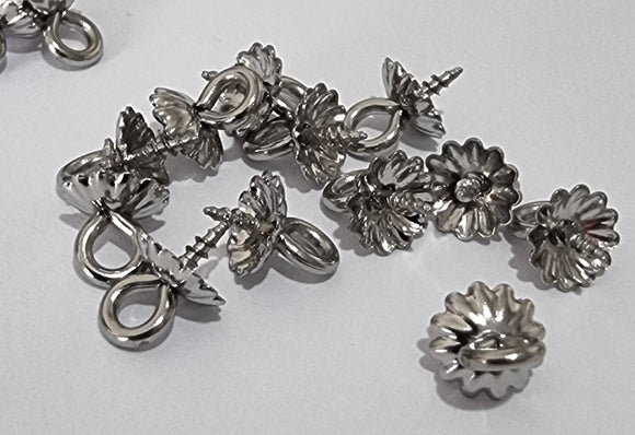 BAIL HANGER - 304 S/STEEL SCREW EYE PIN PEG - 8X6MM - S/STEEL