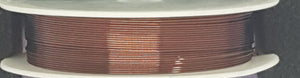WIRE - COPPER CORE - 24G (0.5MM) CHOCOLATE COLOUR