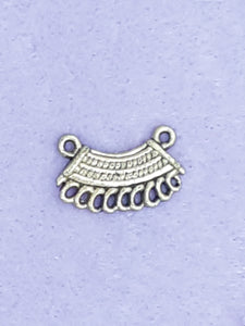 EAR/PENDANT BASE - 19 X 12MM - ANTIQUE GOLDEN