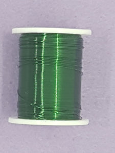 WIRE - COPPER CORE - 28G (0.3MM) FOREST GREEN COLOUR