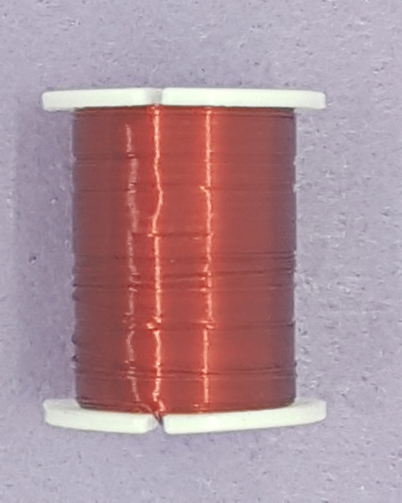 WIRE - COPPER CORE - 28G (0.3MM) DARK RED COLOUR