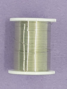 WIRE - COPPER CORE - 28G (0.3MM) SILVER COLOUR