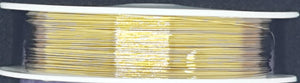 WIRE - COPPER CORE - 28G (0.3MM) GOLD COLOUR