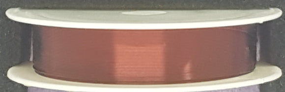 WIRE - COPPER CORE - 28G (0.3MM) RED/BROWN COLOUR