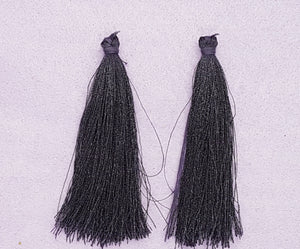 TASSELS - 85-90MM DARK PURPLE COLOUR