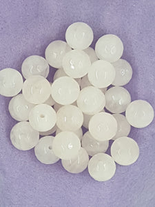 12MM FACETED NATURAL ROSE QUARTZ BEADS