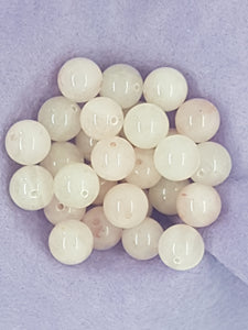 12MM NATURAL ROSE QUARTZ BEADS