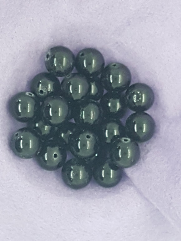 12MM NATURAL TOURMALINE BEADS