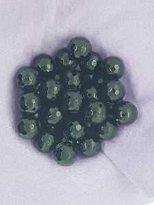 12MM NATURAL TOURMALINE FACETED BEADS