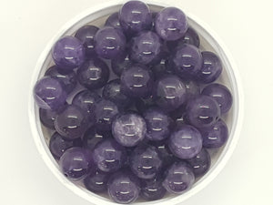 10MM NATURAL AMETHYST BEADS