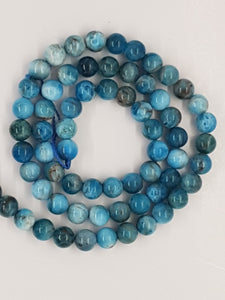 6.5MM NATURAL APATITE BEADS