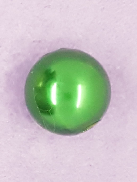 22MM ACRYLIC PEARLS - DARK GREEN