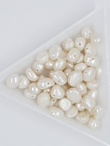 6-7MM FRESHWATER POTATO PEARLS -  WHITE