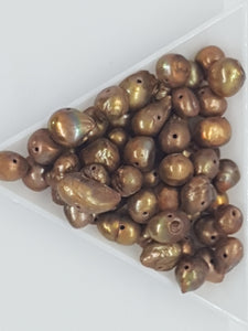 8MM FRESHWATER POTATO PEARLS -  ROCK POOL MIX