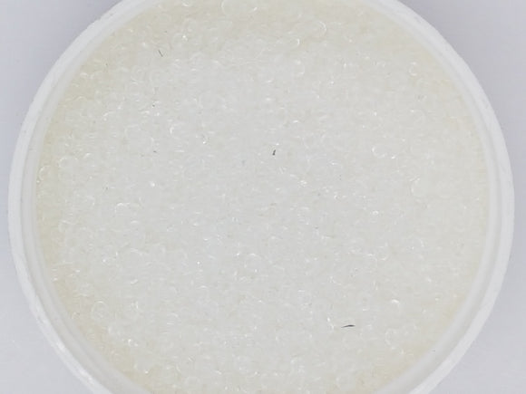 10/0 Chinese Glass Seed Beads - TRANSPARENT - CLEAR