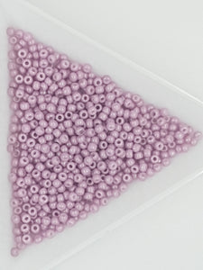 11/0 JAPANESE GLASS SEED BEADS - OPAQUE - CHEYENNE PINK