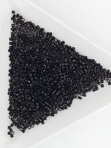 MIYUKI 15/0 DELICA BEADS - OPAQUE BLACK