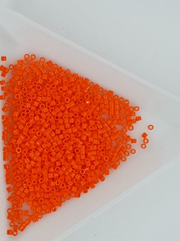 MIYUKI 15/0 DELICA BEADS - OPAQUE ORANGE