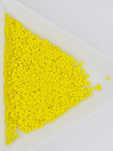 MIYUKI 15/0 DELICA BEADS - OPAQUE YELLOW