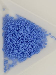 MIYUKI 11/0 DELICA BEADS - OPAQUE LIGHT SAPPHIRE