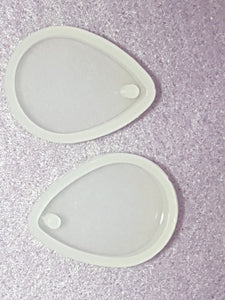 RESIN MOULD - TEARDROP - 26x19mm approx.
