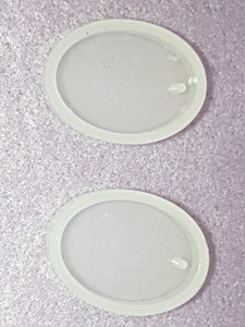 RESIN MOULD - OVAL - 24 X 18mm approx.