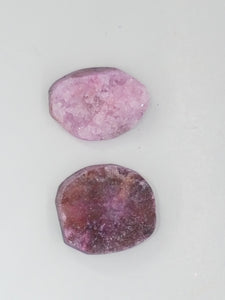 DRUZY CABOCHON - 23mm NATURAL DYED DRUZY AGATE