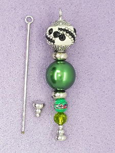 65MM SILVER PENDANT - FOR STRINGING BEADS