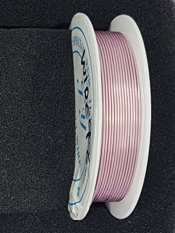 WIRE - ALUMINIUM - 20G (0.8MM) MAUVE COLOUR