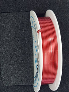 WIRE - ALUMINIUM - 20G (0.8MM) CRIMSON/RED COLOUR