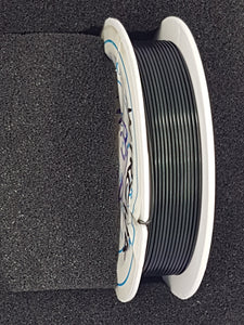 WIRE - ALUMINIUM - 20G (0.8MM) BLACK COLOUR
