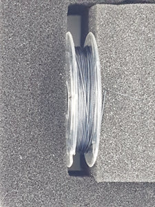 TIGER TAIL - 0.38MM - 10 METRES - NYLON COATED - STEEL BLUE