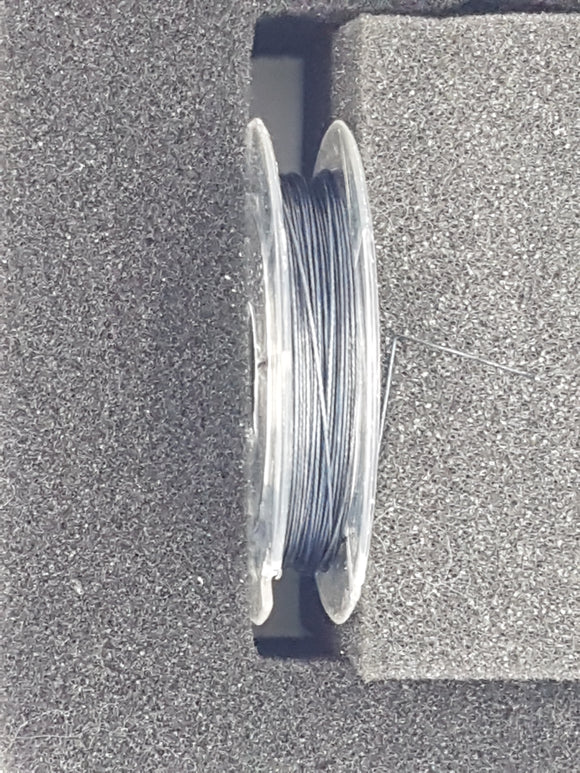 TIGER TAIL - 0.38MM - 10 METRES - NYLON COATED - STEEL BLUE