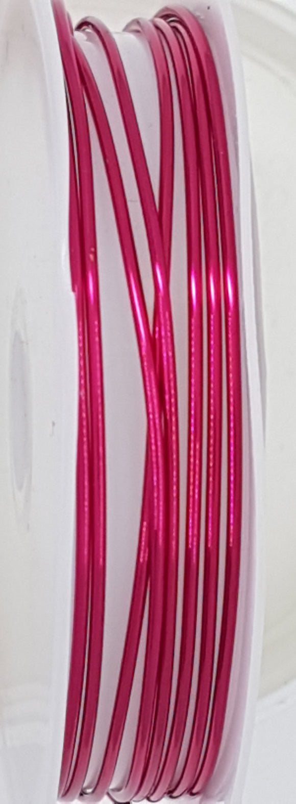 WIRE - COPPER CORE - 18G (1.0MM) CRIMSON COLOUR