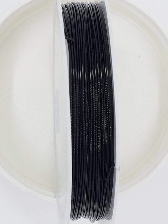 WIRE - COPPER CORE - 22G (0.6MM) BLACK COLOUR