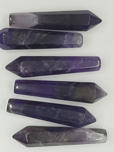 50.5 x 10 X 10MM NATURAL AMETHYST BULLET