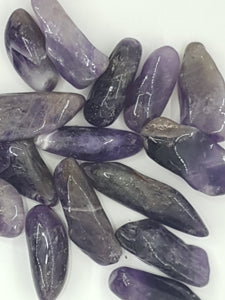 28-40MM NATURAL AMETHYST TUMBLED STONE