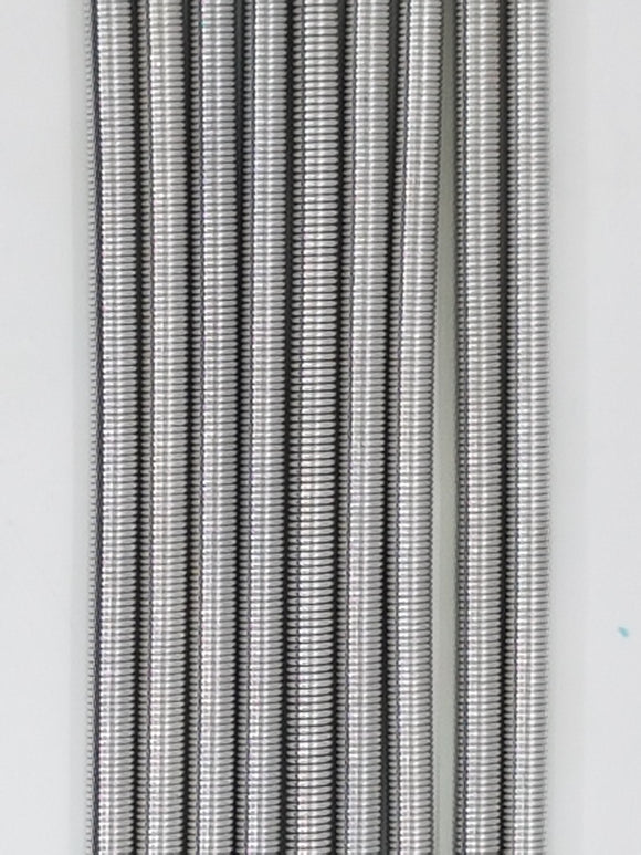 FRENCH WIRE/GIMP - 7 1/4 - 7 3/8 INCHES LONG - PLATINUM