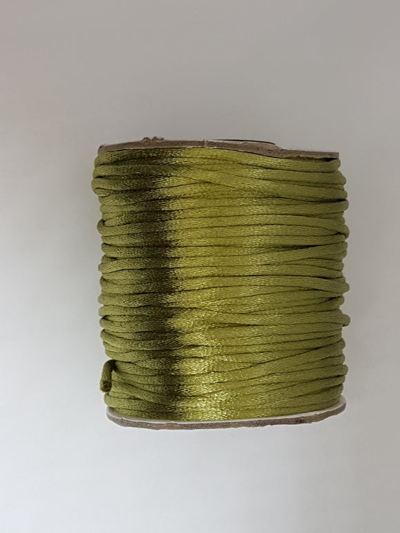 CORD - NYLON  - 2MM OLIVE COLOUR