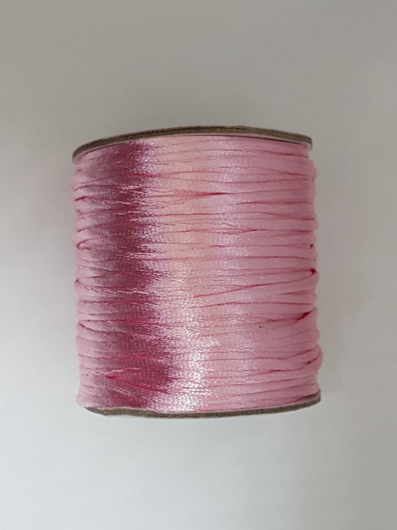 CORD - NYLON  - 2MM PINK COLOUR