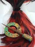 RONNY LEE CREATIONS - HANDMADE POLYMER CLAY BARRETTE