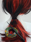 RONNY LEE CREATIONS - HANDMADE POLYMER CLAY BARRETTE