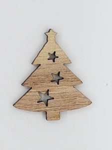 XMAS CHARM - WOODEN TREE